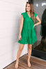 Warm Wishes Eyelet Dress in Green