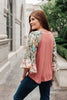 Wear Your Floral On Your Sleeves Top
