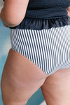 Where Stripes Meet Swim Bottoms