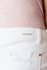 White Out Distressed Shorts