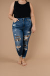 Wild Thing Leopard Patch Jeans