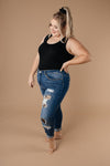 Wild Thing Leopard Patch Jeans