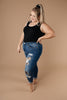 Wild Thing Leopard Patch Jeans