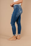 Wild Thing Leopard Patch Jeans
