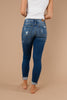 Wild Thing Leopard Patch Jeans