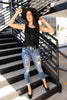 Wild Thing Leopard Patch Jeans