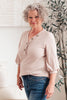 Wonderfully Waffled Top in Taupe