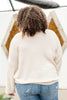 Wrapped In Waffle Knit Top