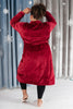 You Time Robe in Burgundy