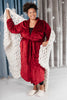 You Time Robe in Burgundy