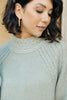 Your Favorite Knit Sweater in Lime