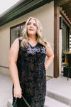 A Kiss At Midnight Sequin Dress