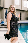A Kiss At Midnight Sequin Dress