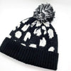 Black Leopard beanie