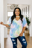 All Choked Up Tie Dye Top