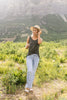 All Day Tank In Charcoal