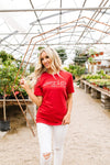 America Graphic Tee In Red