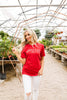 America Graphic Tee In Red