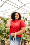 America Graphic Tee In Red