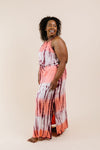 Bamboo Coral Halter Dress