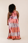 Bamboo Coral Halter Dress