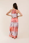 Bamboo Coral Halter Dress