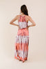 Bamboo Coral Halter Dress