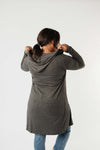 Between Seasons Cardigan In Charcoal