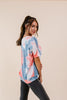 Beyond Blue Tie Dye V-Neck