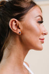 Blue Orb Earrings