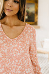 Blushing Rose Ruffled Top