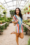 Bright Stripes Romper