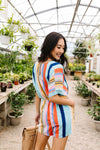 Bright Stripes Romper