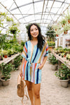 Bright Stripes Romper