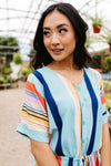 Bright Stripes Romper