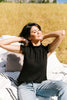 Build Me Up Buttercup Top In Black