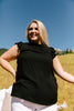 Build Me Up Buttercup Top In Black