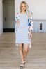 Buttoned To A T-Shirt Dress