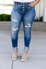 Buttons Holes & Cuffs Jeans
