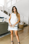Camden Embroidered Shift Dress