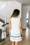 Camden Embroidered Shift Dress