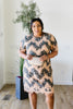 Chevron Lace Dress