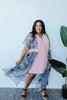 Chiffon Medallions Long Kimono