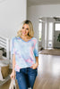 Clouds Of Blue & Pink Tie Dye Top