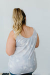 Cloudy With A Chance Of Stars Tank In Blue