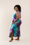 Cool Vibes Tie Dye Midi Dress