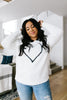 Count The Ways Fuzzy Pullover In Ivory