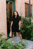 Cute Comfort Dress In Black