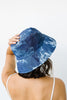 Denim Tie Dye Bucket Hat