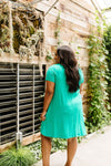Don't Blink Kelly Green Dress